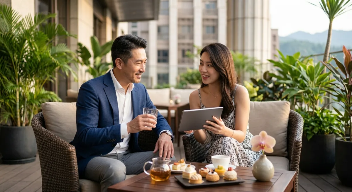 兩個成年人在關係中建立信任與界線